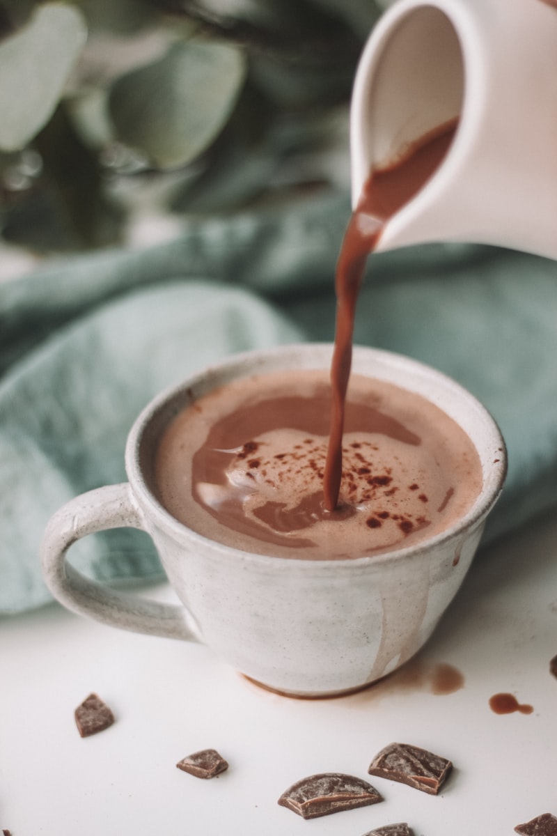 Mocha in a cup