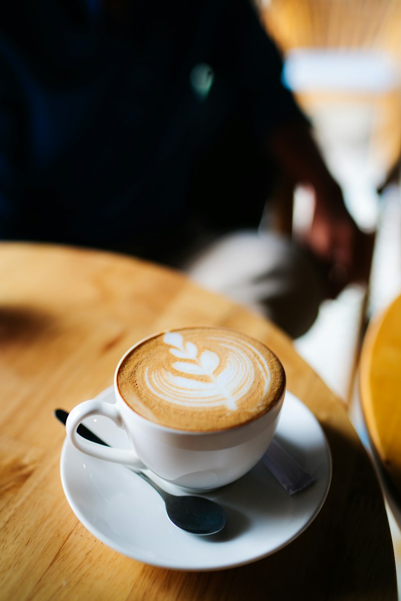 Palm sugar coffee drink