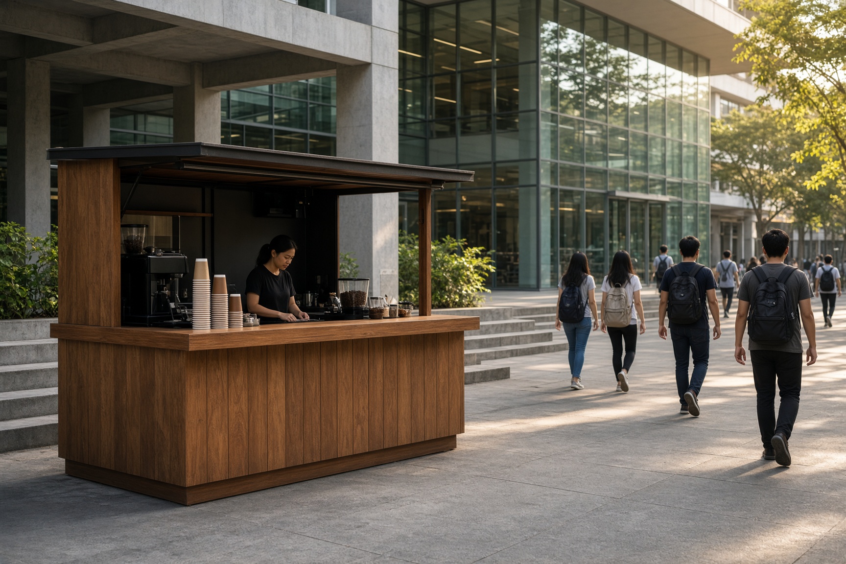 Monti Keopi kiosk at UNITEN Nova Building